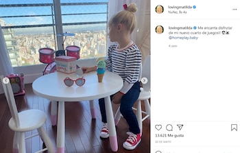 Matilda, la hija de Luciana