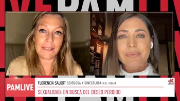 Pamela David, con la sexóloga