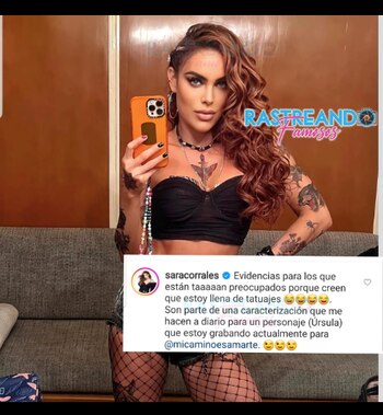 Sara Corrales respondió a quienes