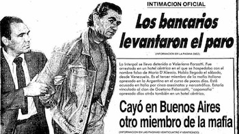 Valeriano Forzatti fue atrapado cuando