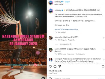 Coldplay se presentará ante más