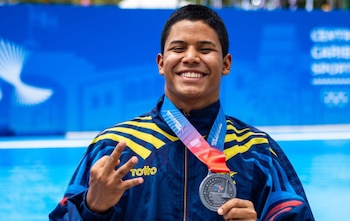 Luis Felipe Uribe ocupó el 6.° puesto en la final de trampolín de 3 metros, marcando un hito para el país en su debut olímpico - crédito Ministerio del Deporte