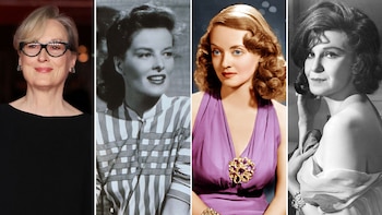 Meryl Streep, Katharine Hepburn, Bette