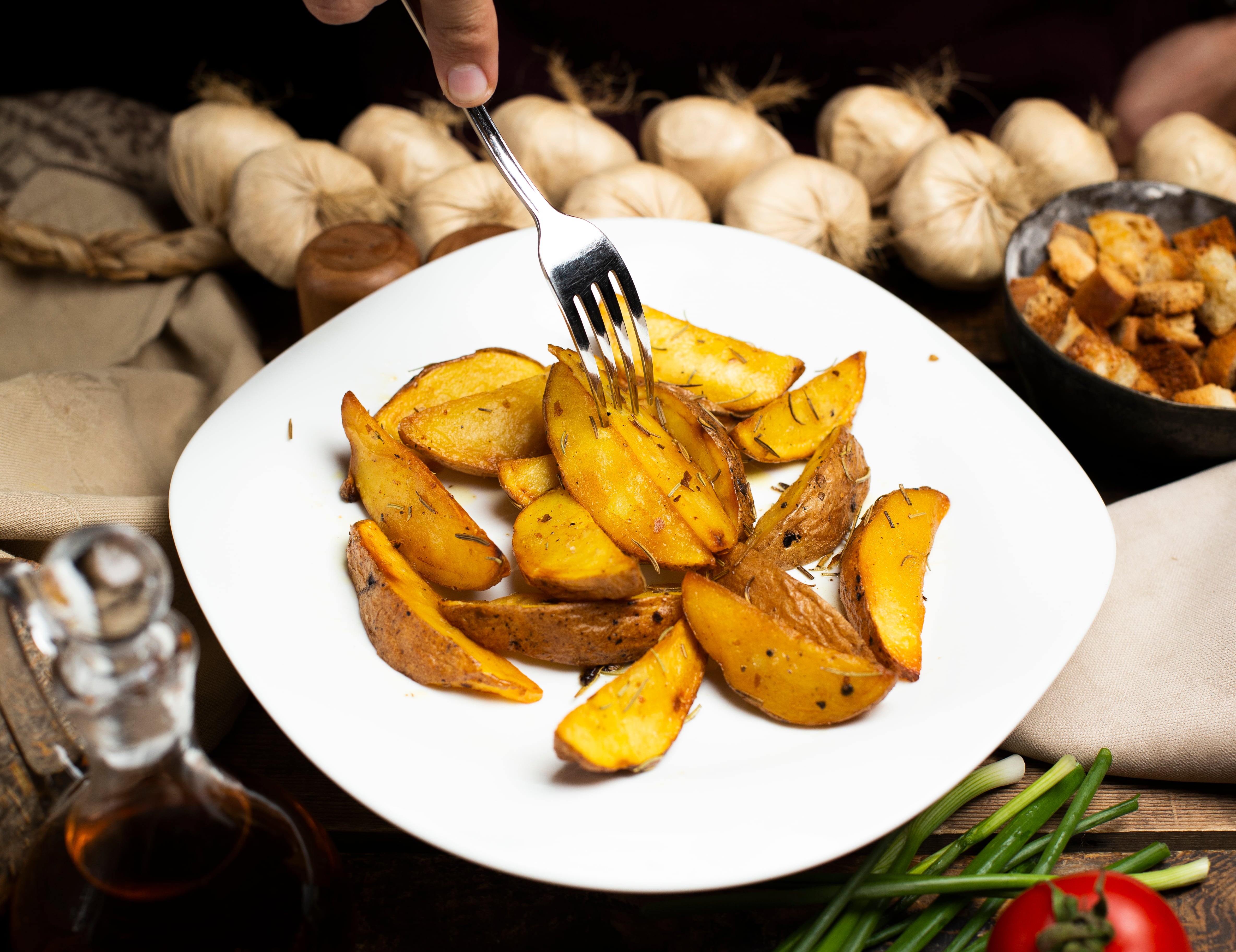 Cómo hacer patatas gajo tipo deluxe al horno: una guarnición más saludable, crujiente y con mucho sabor