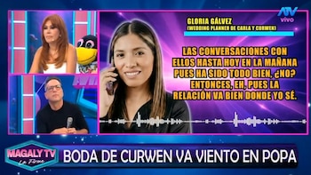 Wedding planner de Curwen revela que boda con Carla Campos Salazar seguía en pie tras ‘ampay’: “En la mañana hablé con ellos”