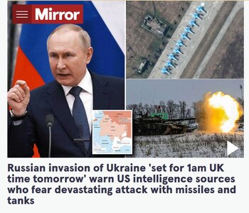 El titular del diario británico