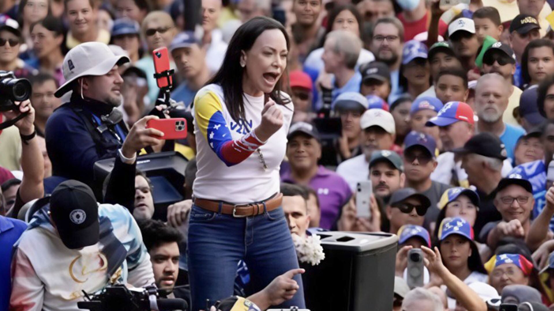 María Corina Machado, líder de la oposición en Venezuela y flamante Premio Nobel de la Paz, participará de manera virtual en el America Business Forum 2025.