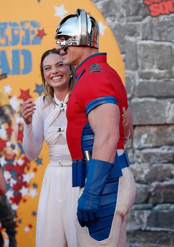 Margot Robbie reveló en televisión la admiración de su expareja por John Cena durante la promoción de "El Escuadrón Suicida" (REUTERS/Mario Anzuoni/File Photo)