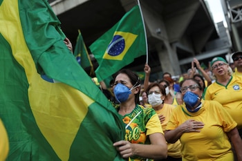 La manifestación a favor de
