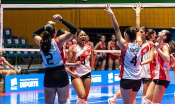 Selección peruana de vóley - Selección Sub 19 de Vóley - Vóley peruano - Campeonato Sudamericano Sub 19 de Vóley - Perú – deportes – 8 octubre