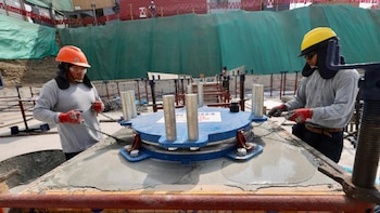 La obra, a cargo de Pronis, ya supera el 6 % de avance físico y se encuentra en la etapa de estructuras principales - Créditos: Pronis.