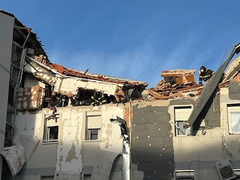 Explosión de la vivienda en