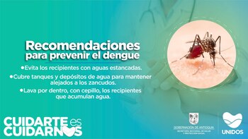 Recomendaciones para prevenir el dengue