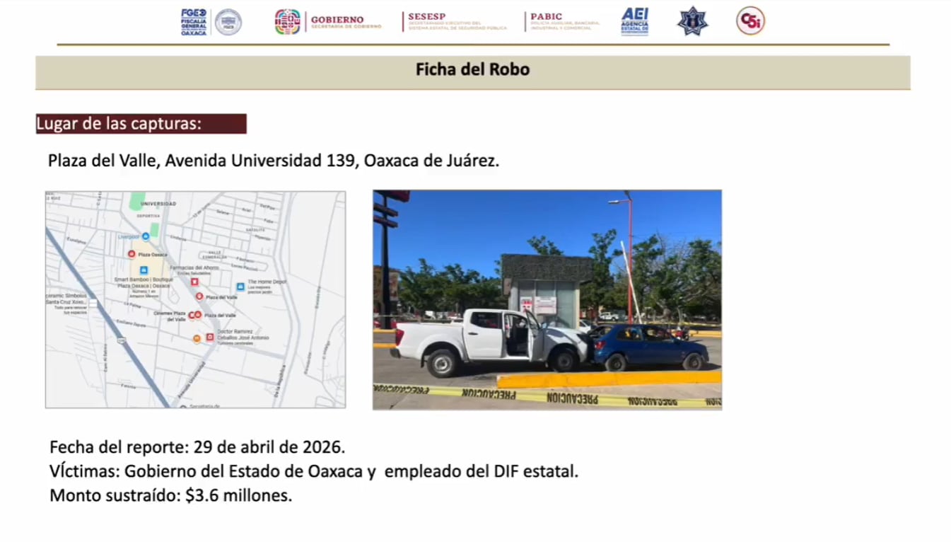 Parte de las averiguaciones del caso(FGEO)