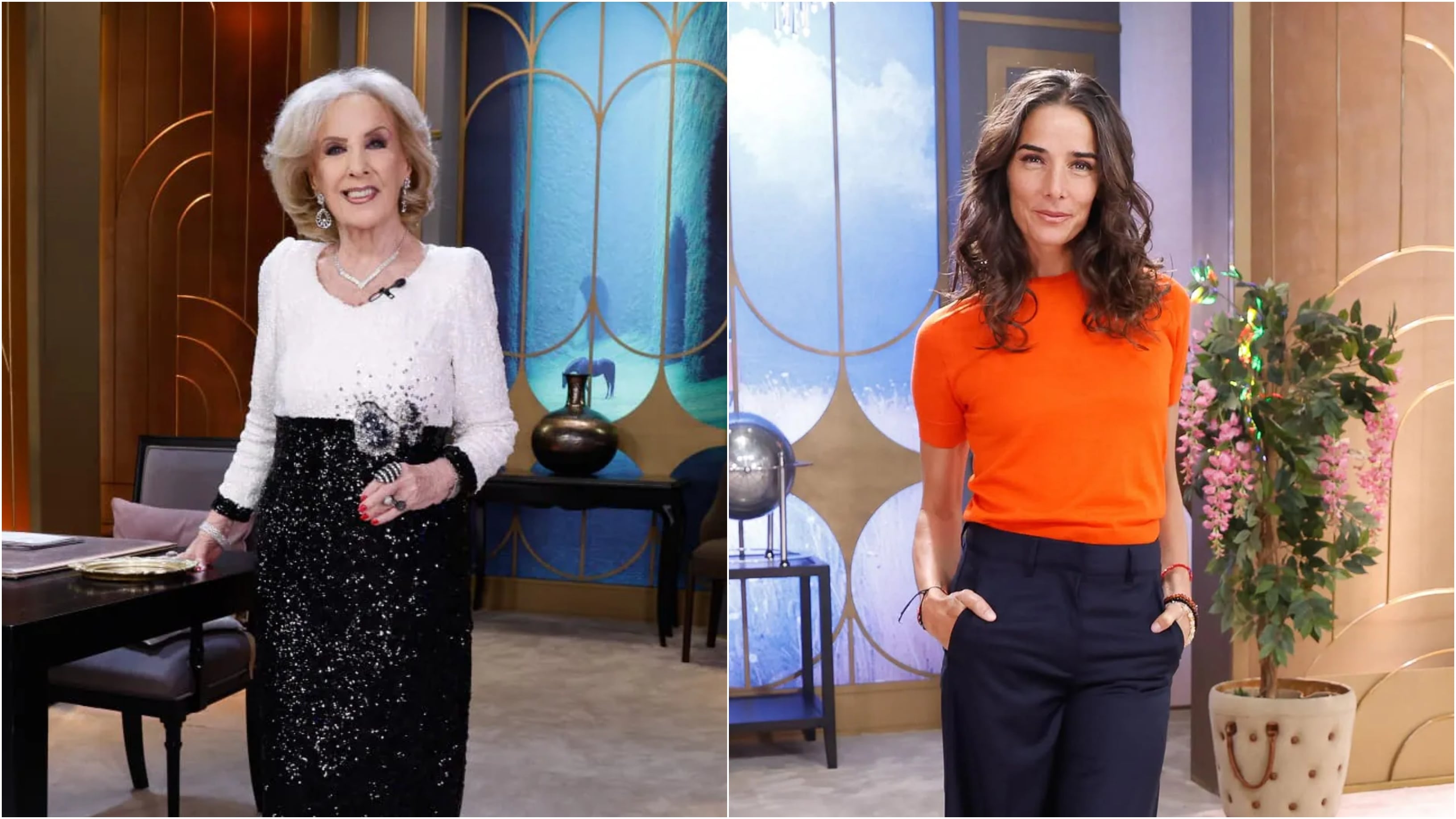 El regreso de las mesas de Mirtha Legrand y Juana Viale reúne a figuras del espectáculo, la música y el periodismo en la pantalla de El Trece durante el último fin de semana de mayo