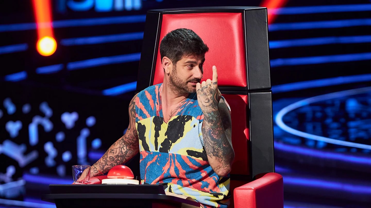Melendi en 'La Voz' (ATRESMEDIA).