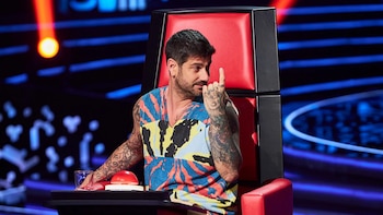 Melendi en 'La Voz' (ATRESMEDIA).