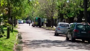 En el lugar trabajaron efectivos