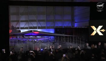12/01/2024 Presentación del avión supersónico silencioso x59 de la NASA
POLITICA EUROPA ESPAÑA INVESTIGACIÓN Y TECNOLOGÍA
NASA