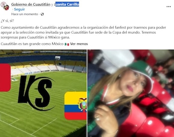 Alcaldesa de Cuautitlán afirma que fue invitada por el Fan Fest para asistir al México vs Ecuador, lo que genera dudas en redes.