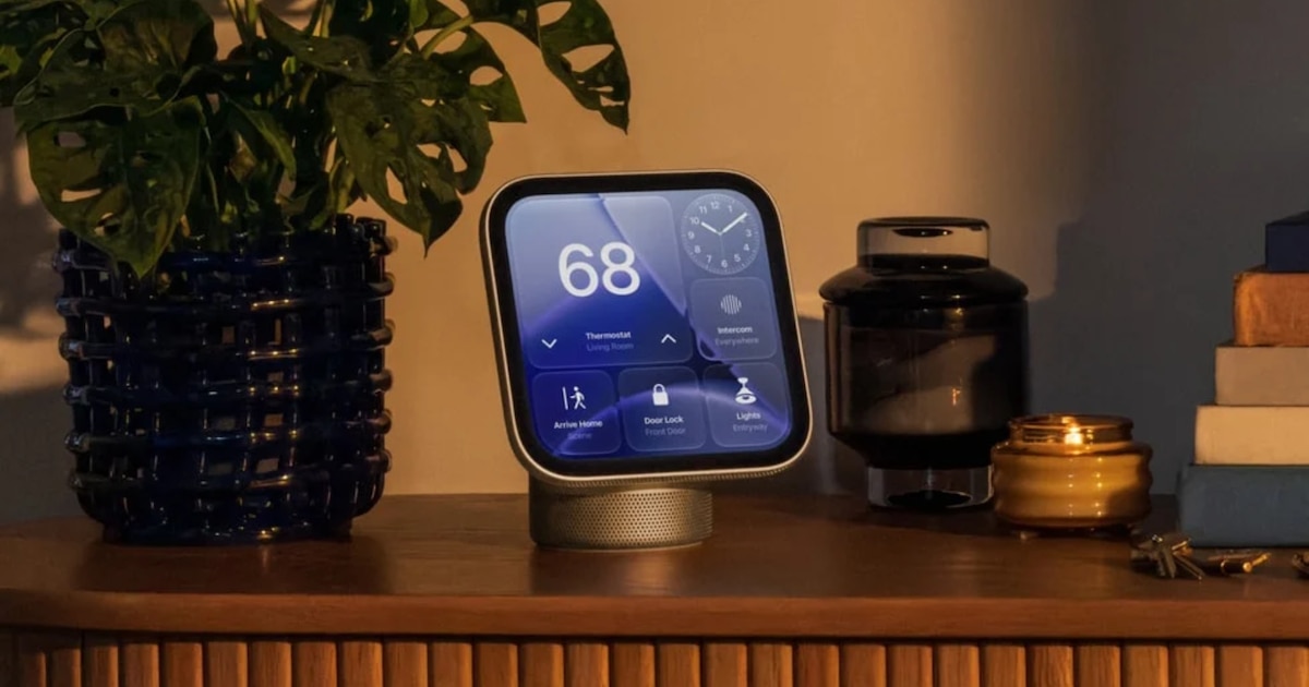 Apple lanzó HomeView, una pantalla inteligente para la cocina que resume recetas de internet