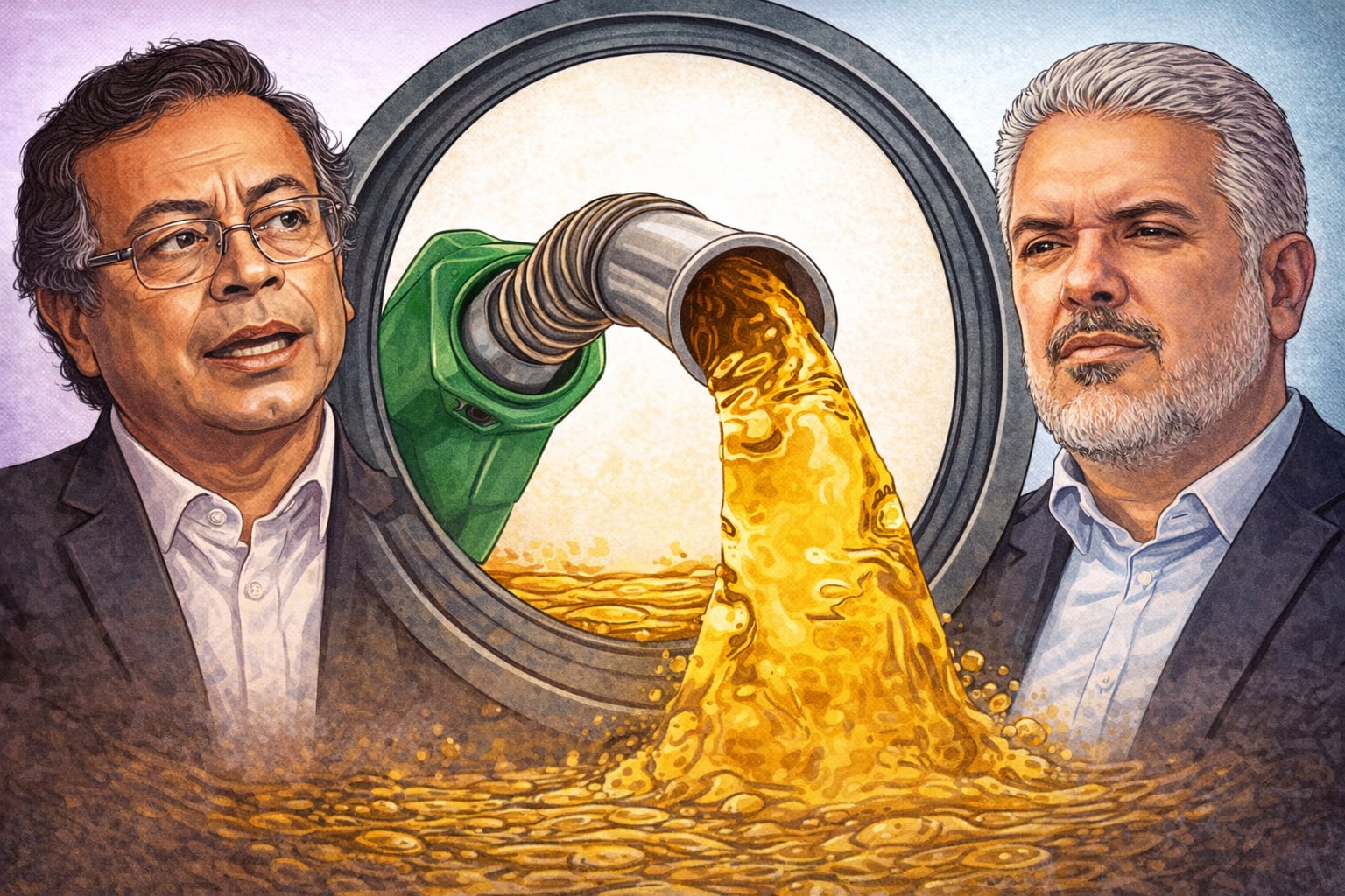 Petro culpa a Duque por el déficit fiscal y defiende recorte a subsidios