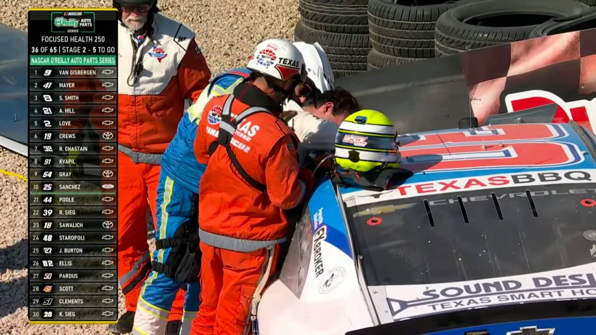 El fuerte gesto de dolor de Baltazar Leguizamón luego de su accidente