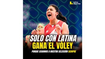 Latina pasará el Perú vs