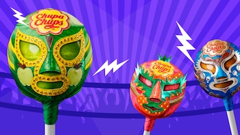Agencia británica apuesta por la lucha libre mexicana para promocionar paleta de caramelo