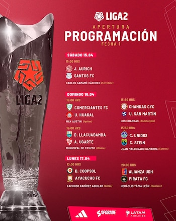 Conoce qué partidos se jugará