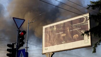 Ucrania atacó la base aérea