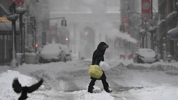 La tormenta invernal obligó a