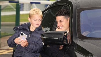 James Rodríguez regresó a las