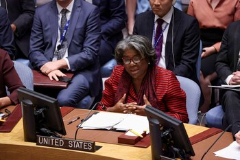 Linda Thomas-Greenfield aseguró que estas