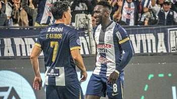 Fernando Gaibor y Eryc Castillo hicieron de las suyas ante Cusco FC. - Crédito: Paloma del Solar