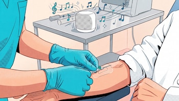 Qué tipo de música reduce el dolor en procedimientos médicos breves