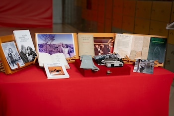 El Instituto Cervantes recibió objetos de Borges y María Kodama
