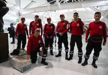 La brigada mexicana representa la solidaridad de México al llevar apoyo, experiencia y esperanza a las personas afectadas por los terremotos en Venezuela. REUTERS/Henry Romero