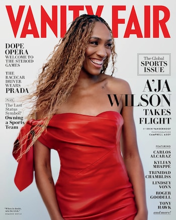 A'ja Wilson tapa Vanity Fair