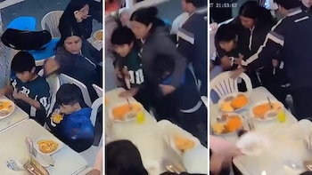 Una cena familiar y el