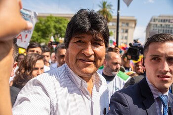 Evo Morales no pudo completar