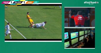 El VAR revisó el posible