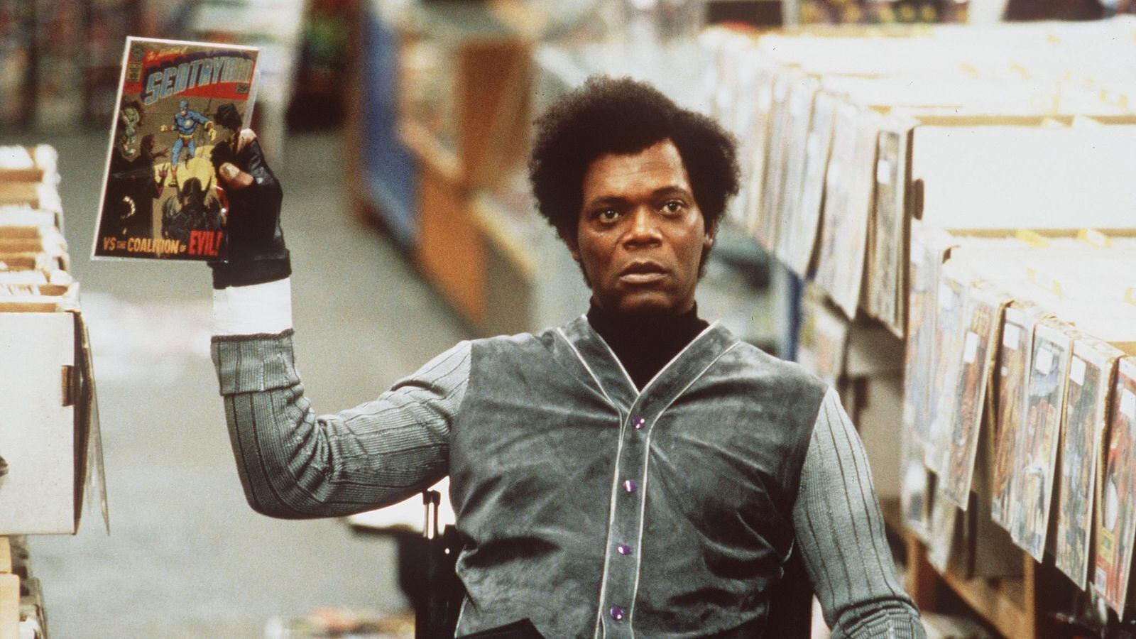 Samuel L. Jackson interpretó a un personaje que tenía la enfermedad de los huesos de cristal en