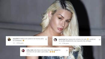 Usuarios critican a Leslie Shaw.