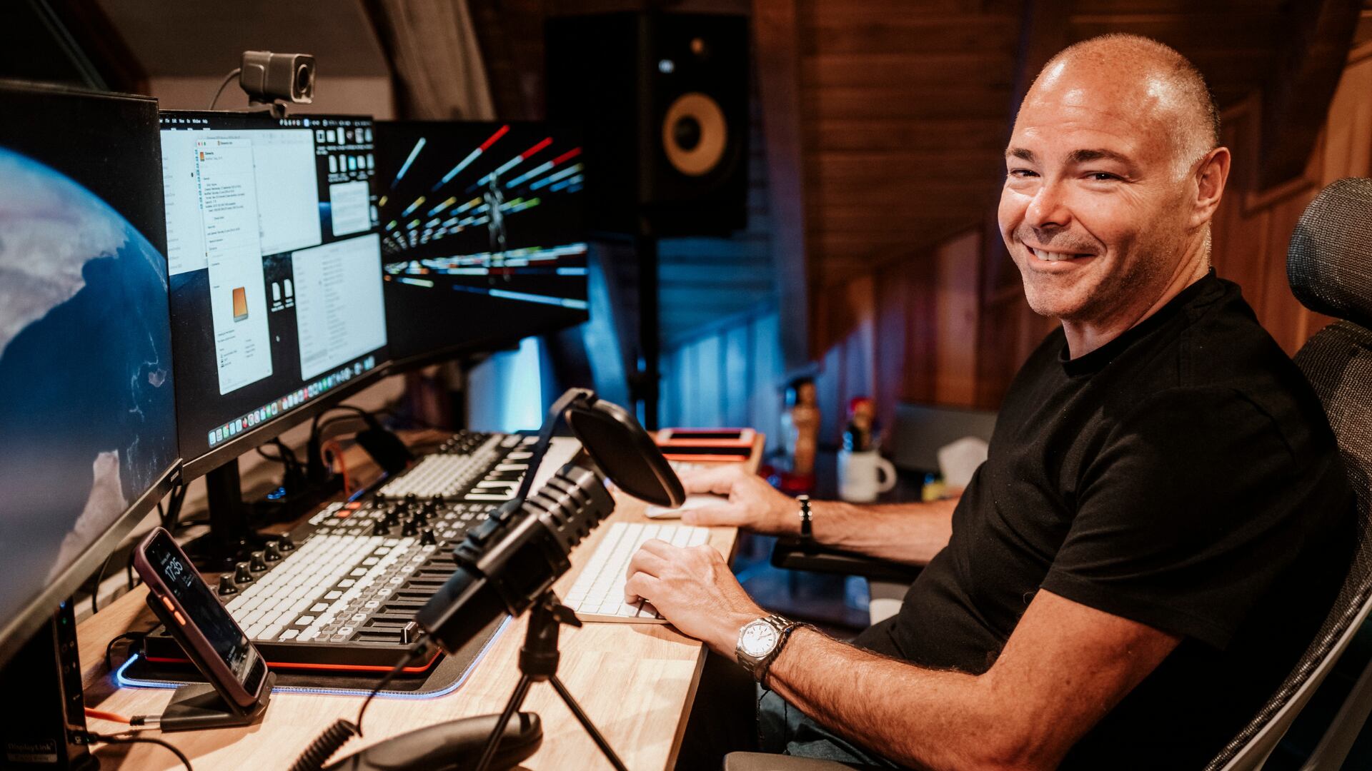 Juan Schreiber, DJ y productor argentino radicado en Bariloche (Basia Hotel & Sushi)