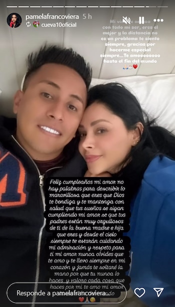 Christian Cueva dedica emotivo mensaje
