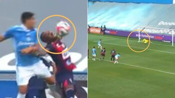 La mano de Jair Céspedes