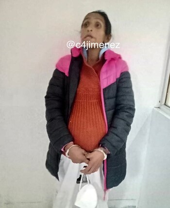 Identificada como Claudia “G”, de