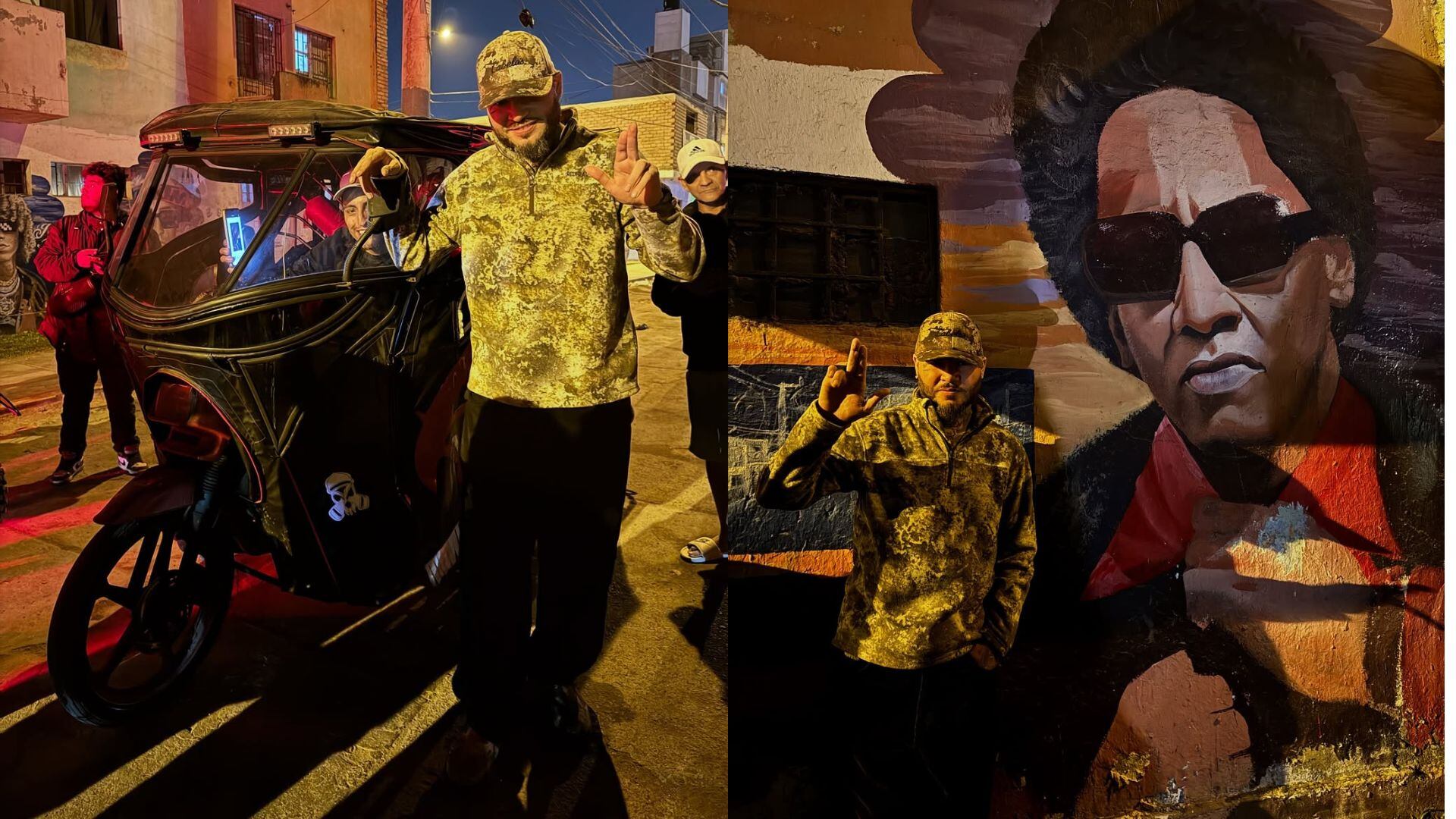 Farruko se presentó de sorpresa en el Callao: “Por aquí no camina cualquiera”