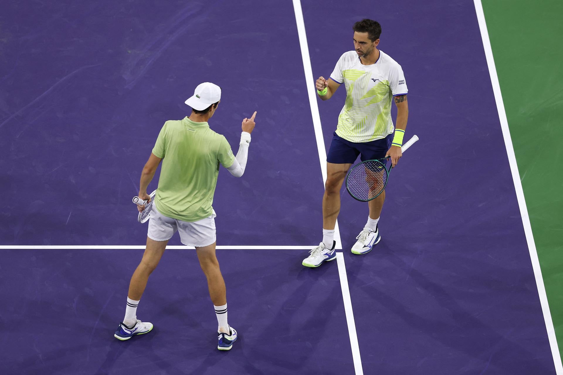 Guido Andreozzi y Manuel Guinard se consagraron el mes pasado en Indian Wells